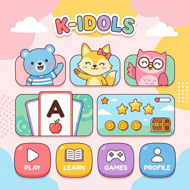 K-Idols Kids Learning