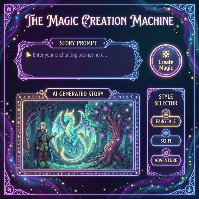 The Magic Creation Machine