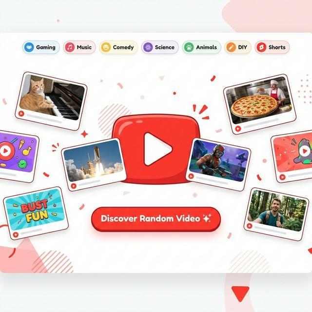 Random YouTube Landing Page