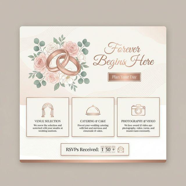 Wedding Assistance Landing Page